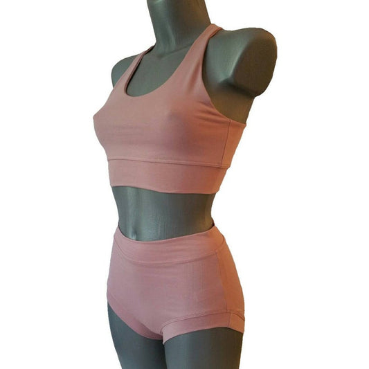 Powder Pink Elastic-Free Set