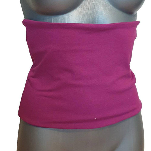 Violet & Purple Reversible Core Warmer – Double-Sided Summer Haramaki Wrap