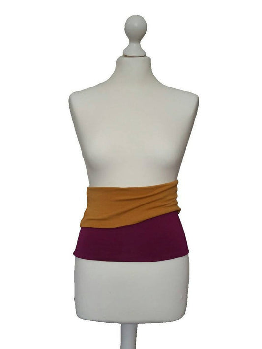 Bordeaux Mustard Back Warmer