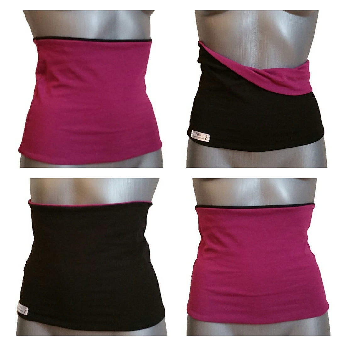 Double sided back warmer made of 95% cotton made by Fly and Fit