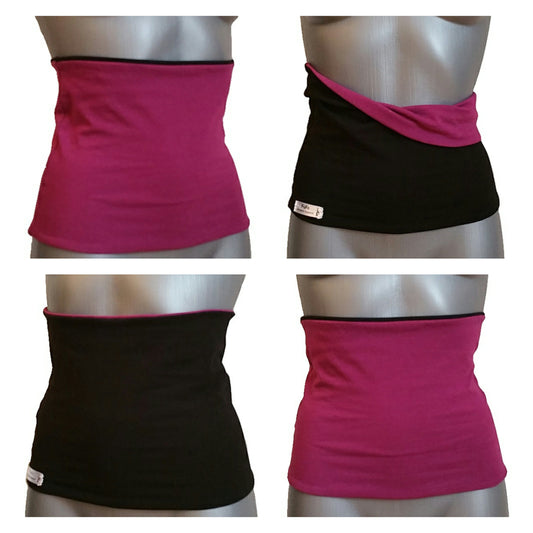 Double sided back warmer made of 95% cotton made by Fly and Fit