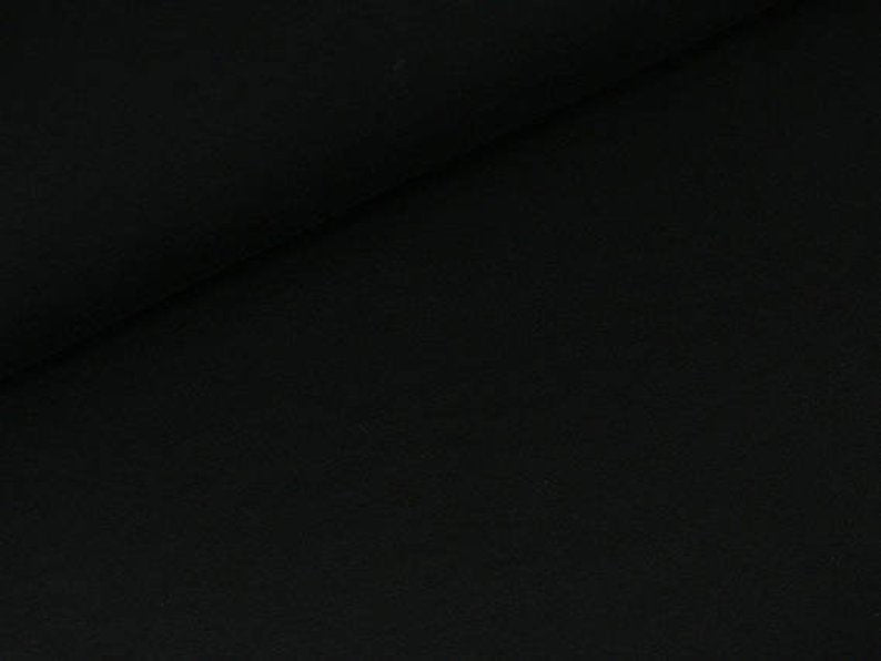 Solid black color swatch