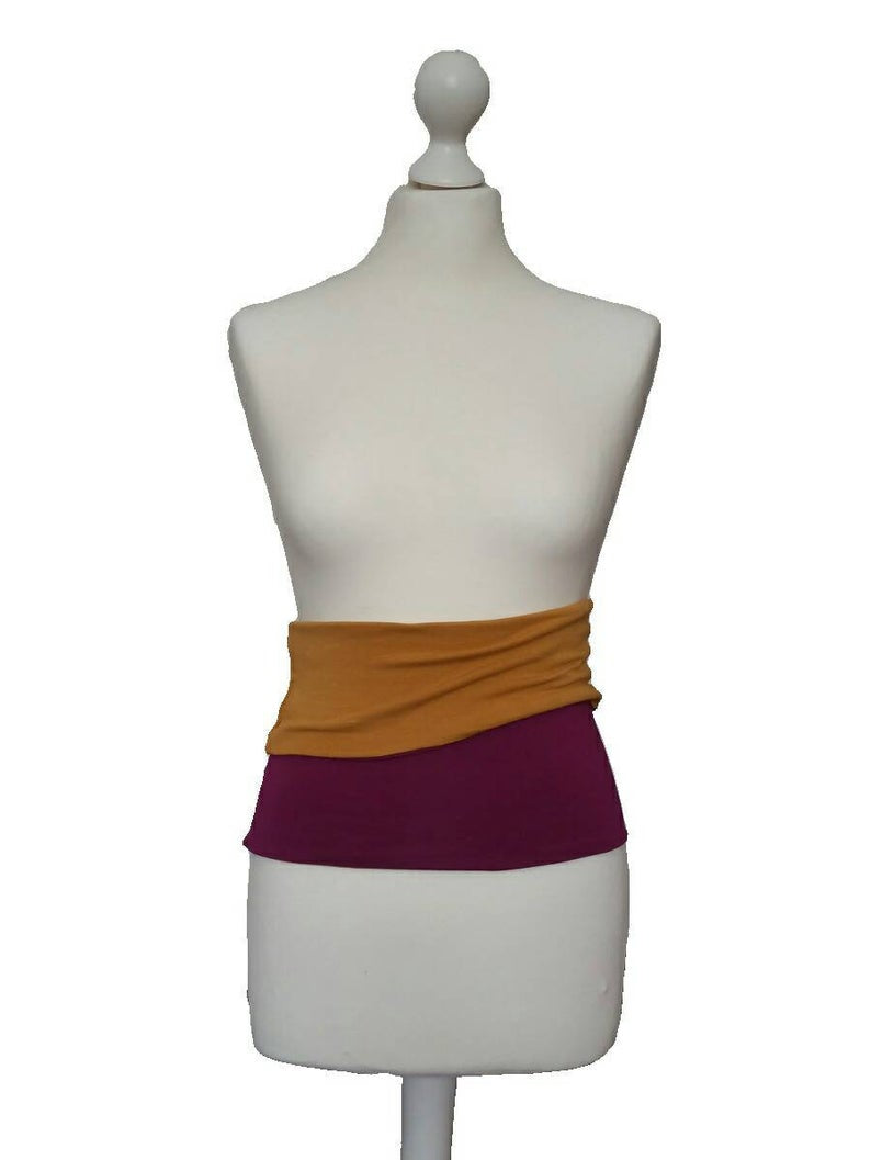 Bordeaux Mustard Back Warmer