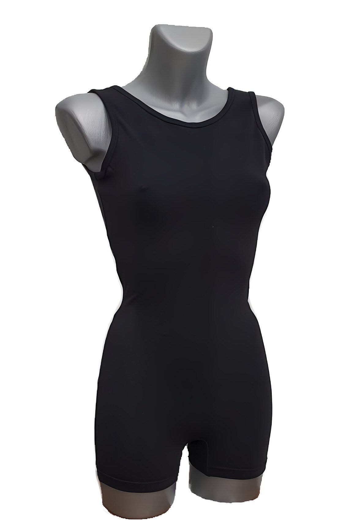 Short Unisex Cotton Unitard – Elastic-Free Studio Movement Suit