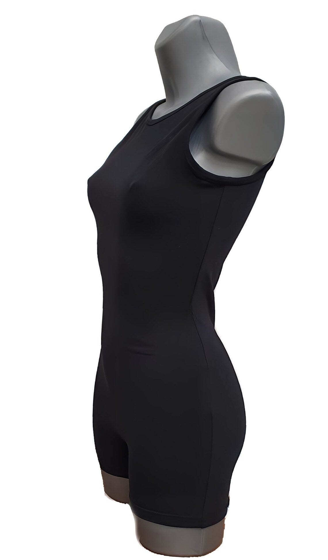 Short Unisex Cotton Unitard – Elastic-Free Studio Movement Suit