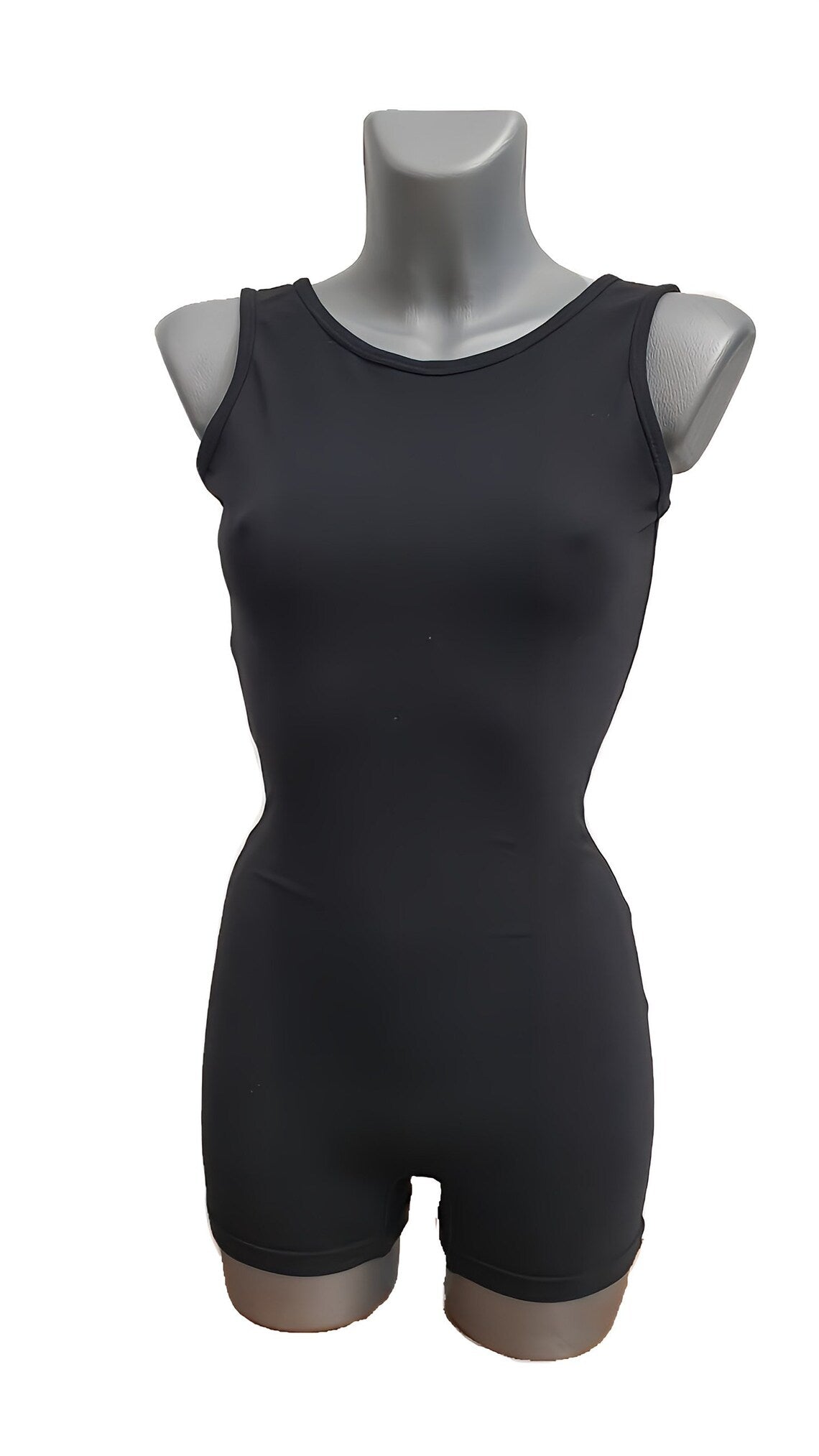 Short Unisex Cotton Unitard – Elastic-Free Studio Movement Suit