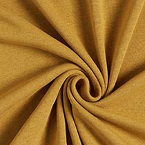 Fly and Fit Alpine fleece core warmer fabric in a warm golden yellow tone with a soft, plush texture.