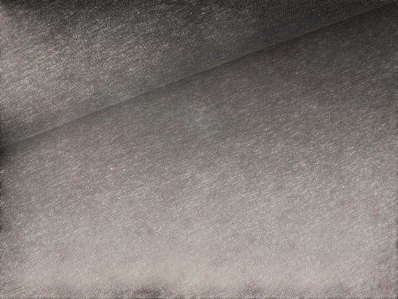 Fly and Fit charcoal grey cotton sweat fabric swatch for a bespoke double-layered core warmer