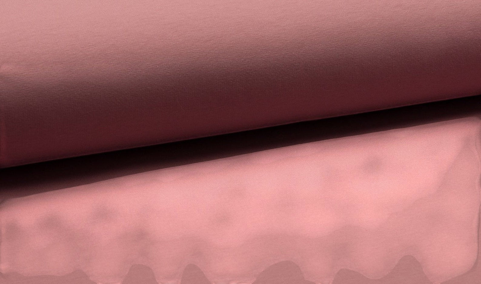 Fly and Fit double-layered cotton sweat fabric in a soft dusty rose pink for a bespoke core warmer wrap